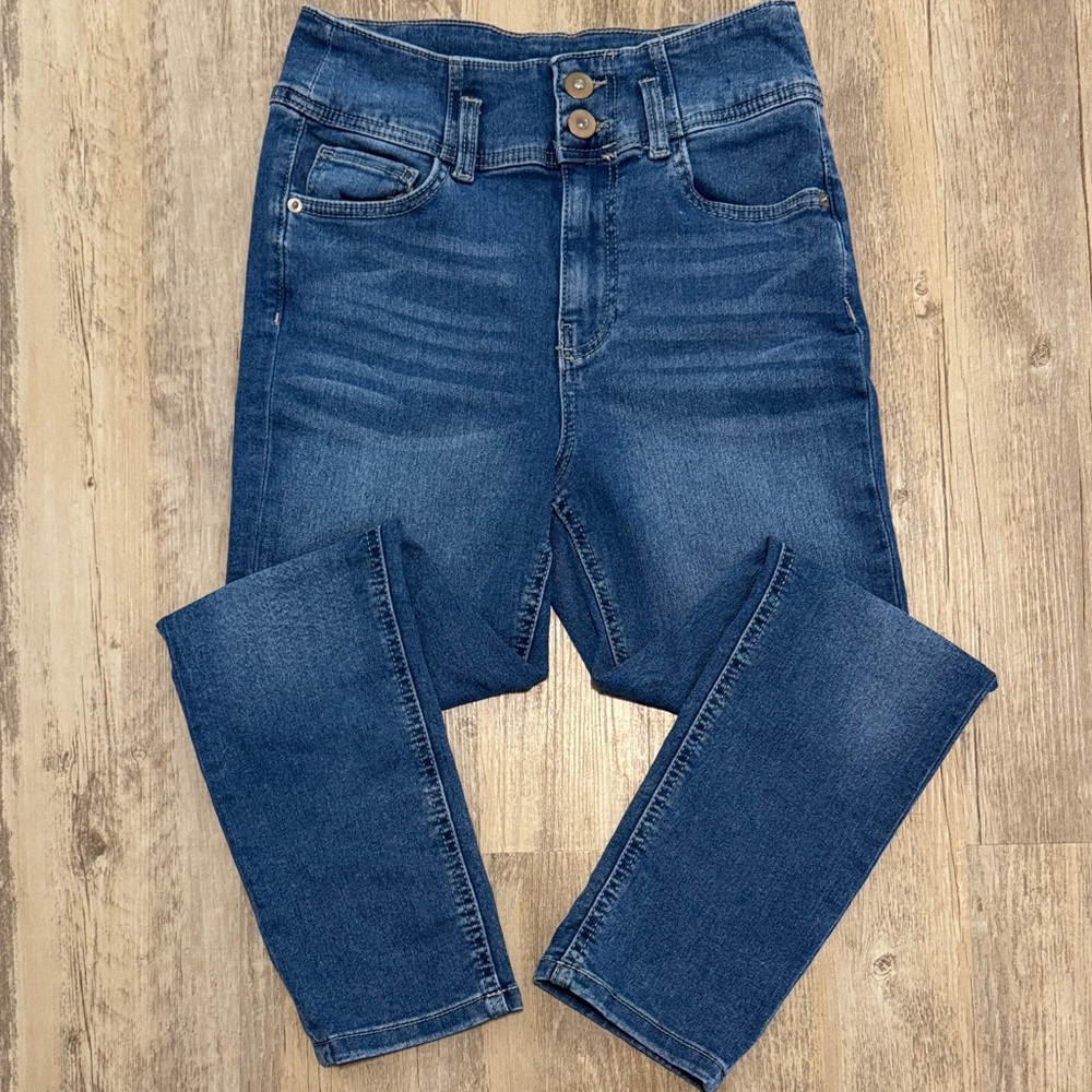 No Boundaries Skinny Jeans Juniors Women’s High Rise sz 9 EUC
